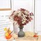 10 Pcs Artificial Baby’s Breath Flowers – Fall Gypsophila Bouquets, Real-Touch Faux Flowers for Autumn Home, Wedding, Vase, and Fall Orange Décor